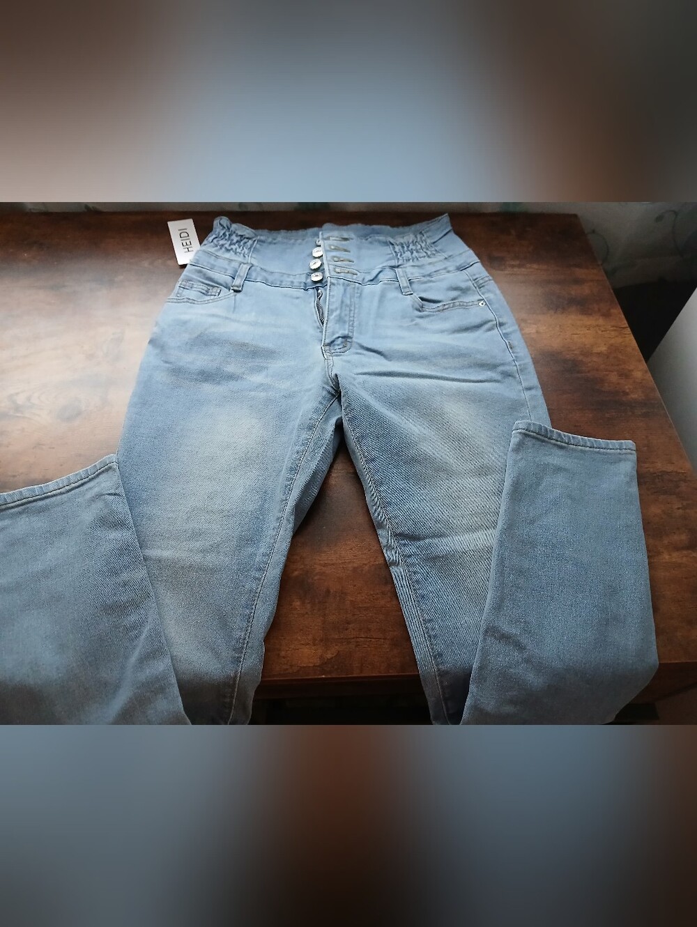 High-Waist Light Blue Women’s Jeans